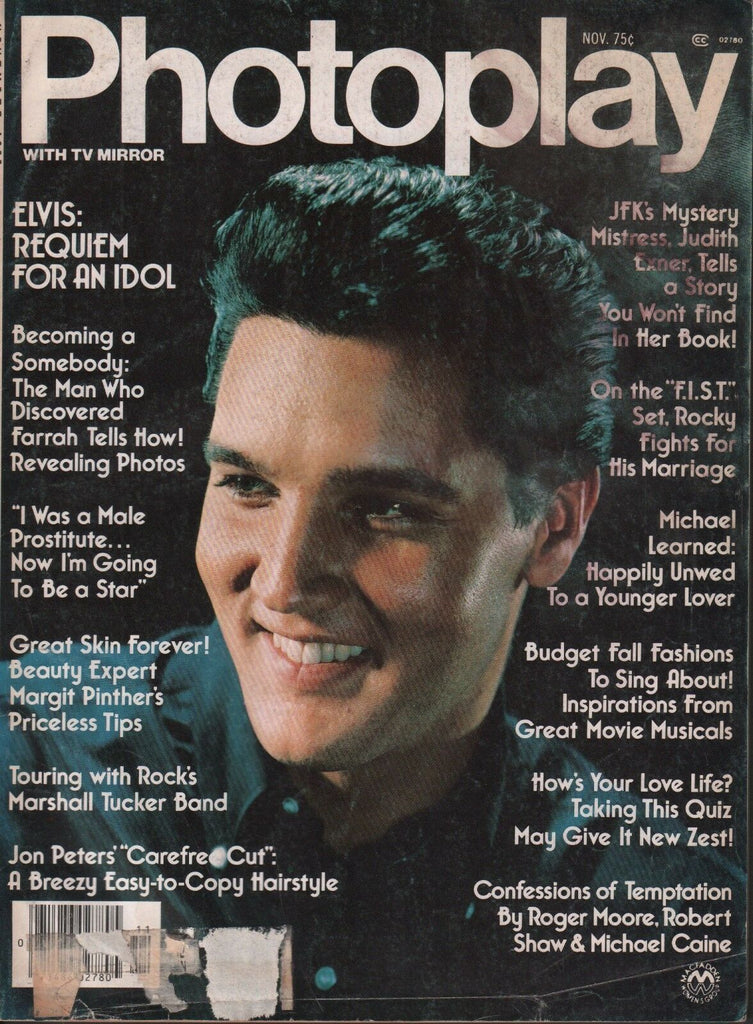 Photoplay November 1977 Elvis Presley John F Kennedy 052318DBE