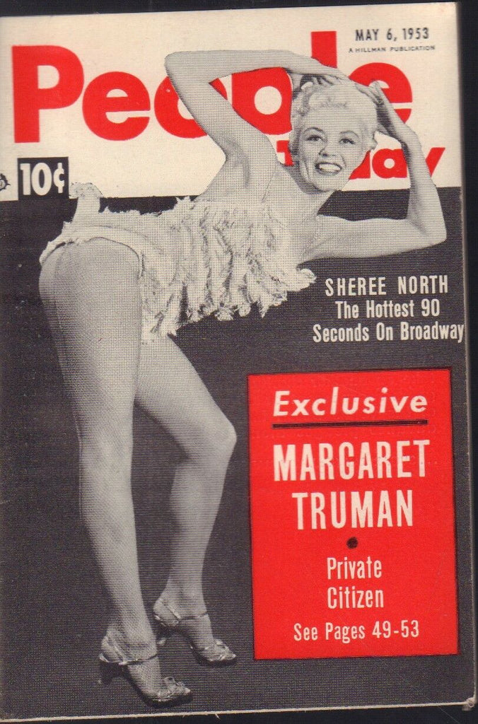 People Today Digest May 6 1953 Sheree North Cheesecake Pin Up 091318AME