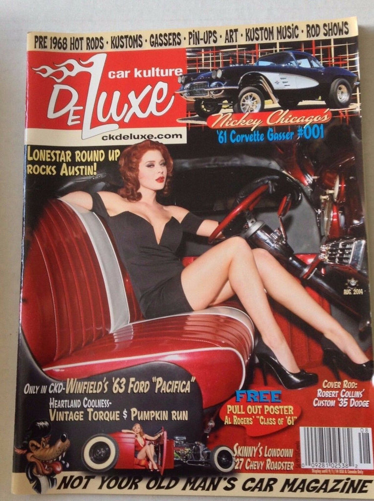 Car Kulture DeLuxe Magazine Robert Collins' '35 Dodge August 2014 030317NONRH