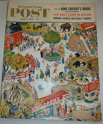 Post Magazine Bing Crosby's Bride April 1958 122014R