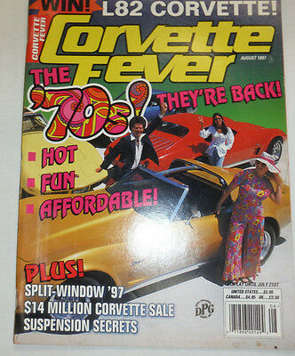 Corvette Fever Magazine L82 Corvette August 1997 030215r
