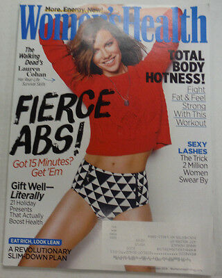 Women's Health Magazine Lauren Cohan December 2014 011315R
