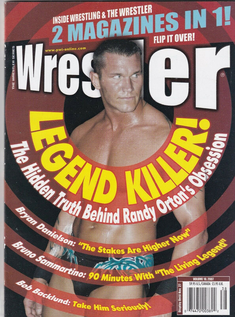 The Wrestler Magazine Randy Orton Bryan Danielson Vol.18 2007 062419nonr