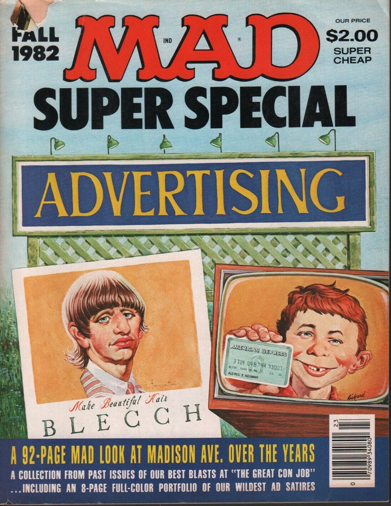 Mad Super Special 1982 Advertising Don Martin 052318DBE