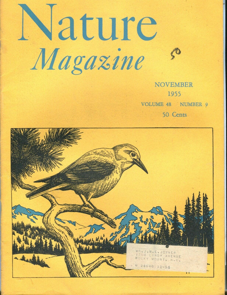Nature Magazine November 1955 w/ML 012017jhe