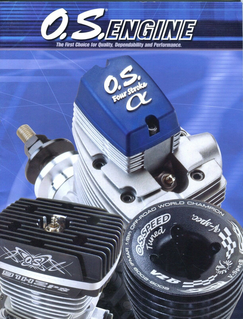 O.S. Engine Airplane Model Catalog 2009 EX 041717nonjhe