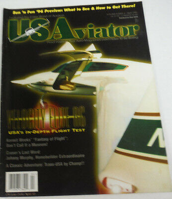 USAviation Magazine Velocity Elite RG April 1996 080614R