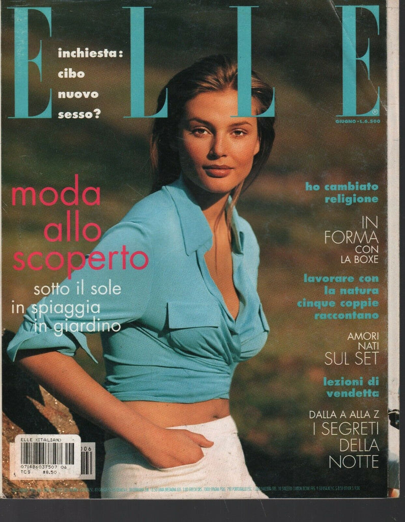 Elle Italian Fashion Magazine June 1996 Lisa Marie Presley 090820ame2