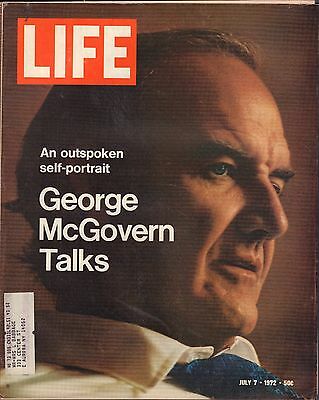 Life Magazine July 7 1972 Birthday George McGovern w/ML VG 060116DBE
