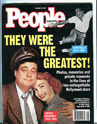 People Weekly Magazine February 19 1996 Audrey Meadows EX 080616jhe