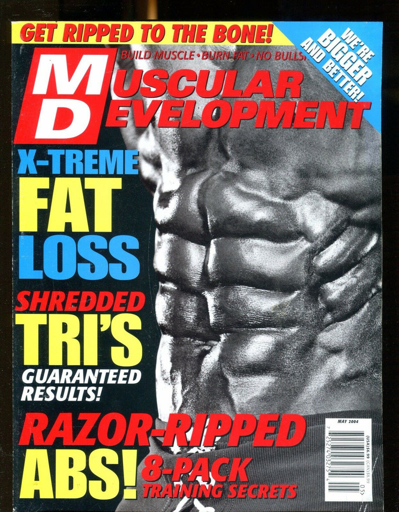 Muscular Development Magazine May 2004 EX No ML 021317jhe