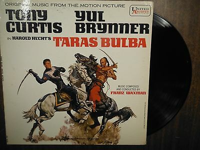 33 RPM Vinyl Taras Bulba Tony Curtis Yul Brynner United Artists UAL4001 010815SM