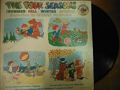 33 RPM Vinyl Lillyan Parsons Narrates The Four Seasons Wonderland Rec 020515SM