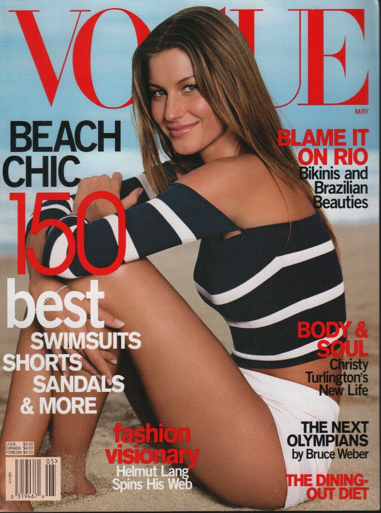 Vogue May 2000 Christy Turlington Bruce Weber Olympians 092518ame2
