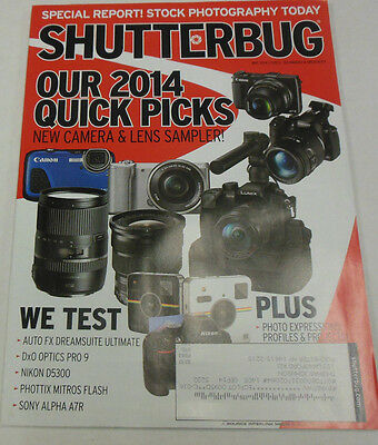 Shutterbug Magazine Our 2014 Quick Picks May 2014 071814R