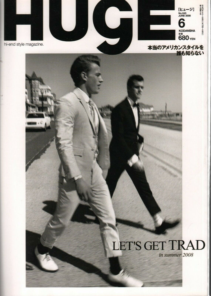 Huge Hi-End Style Magazine Japanese June 2008 Michael Bastian 030420AME2