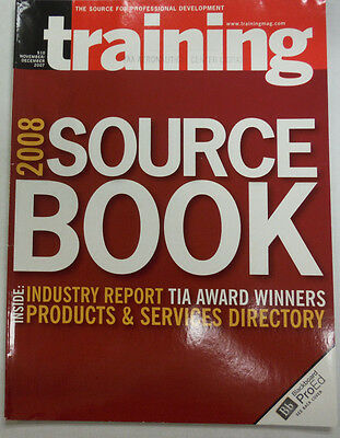 Training Magazine TIA Award Winners November/December 2007 052615R