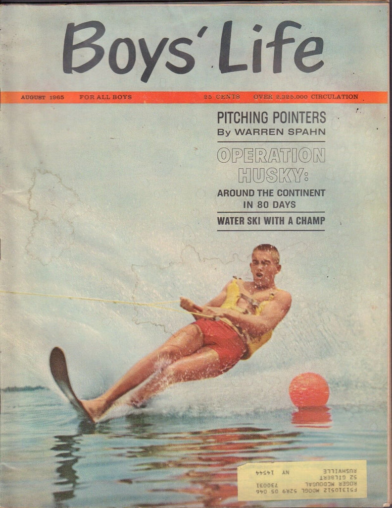 Boys Life August 1965 Pitching Pointers w/ML 011717DBE2