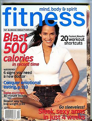 Fitness Magazine April 2001 Blast 500 Calories EX 090116jhe