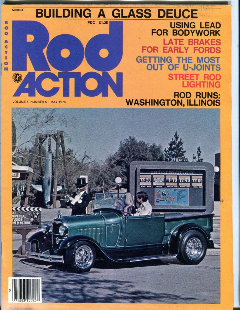 Rod Action Magazine May 1976 Glass Deuce EX No ML 050317nonjhe