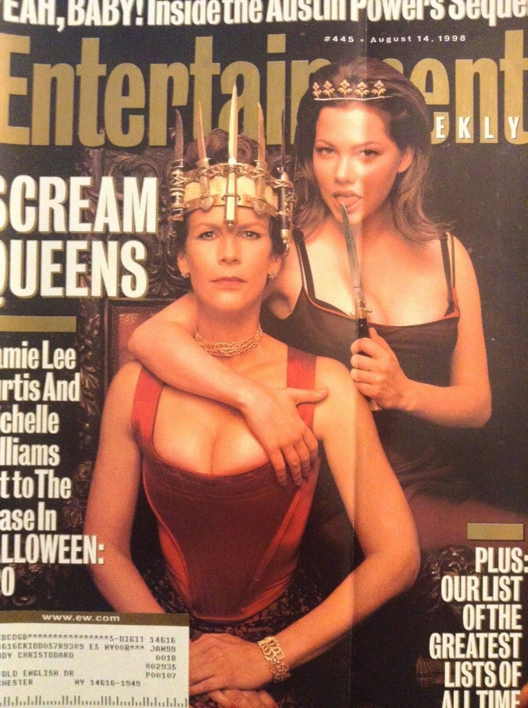 Entertainment Weekly Magazine Jamie Lee Curtis August 14, 1998 080218nonrh