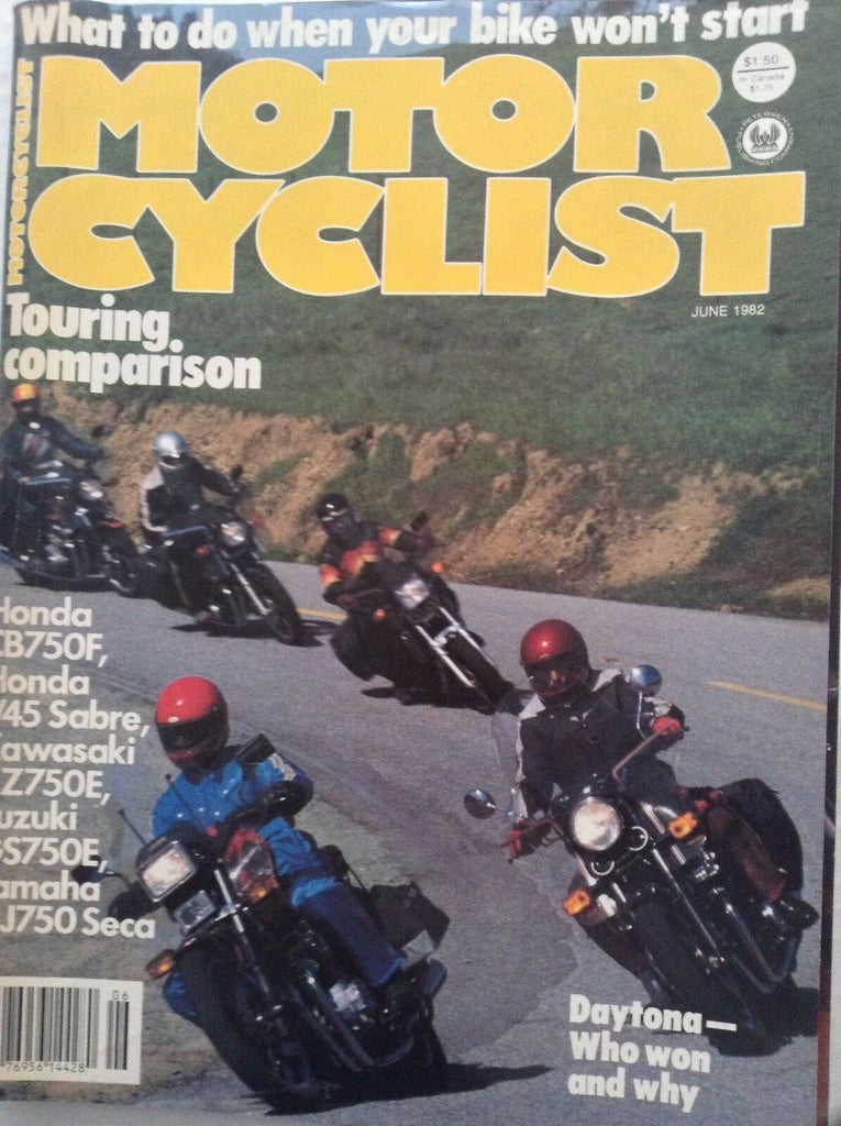 Motor Cyclist Magazine Touring Comparison June 1982 092217nonrh