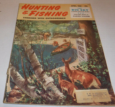 Hunting & Fishing Magazine Murder Creek Swamp April 1951 071415R