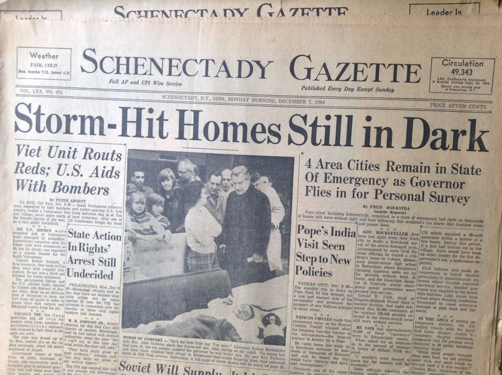 Schenectady Gazette Magazine Storm Hit Homes December 7, 1964 102317nonrh