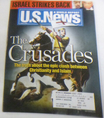 U.S. News Magazine The Crusades Israel Strikes Back April 2002 043014R