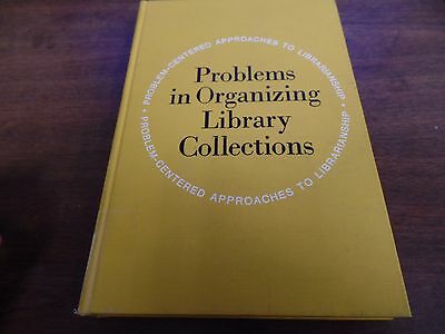 Problems in Organizing Library Collections 1972 206pgs Ex-FAA Library 021116ame6