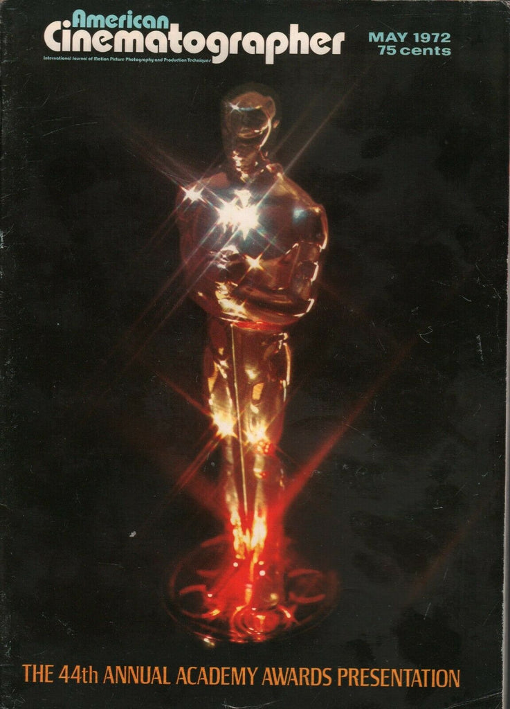 American Cinematographer May 1972 44th Annual Academy Awards 010720AME