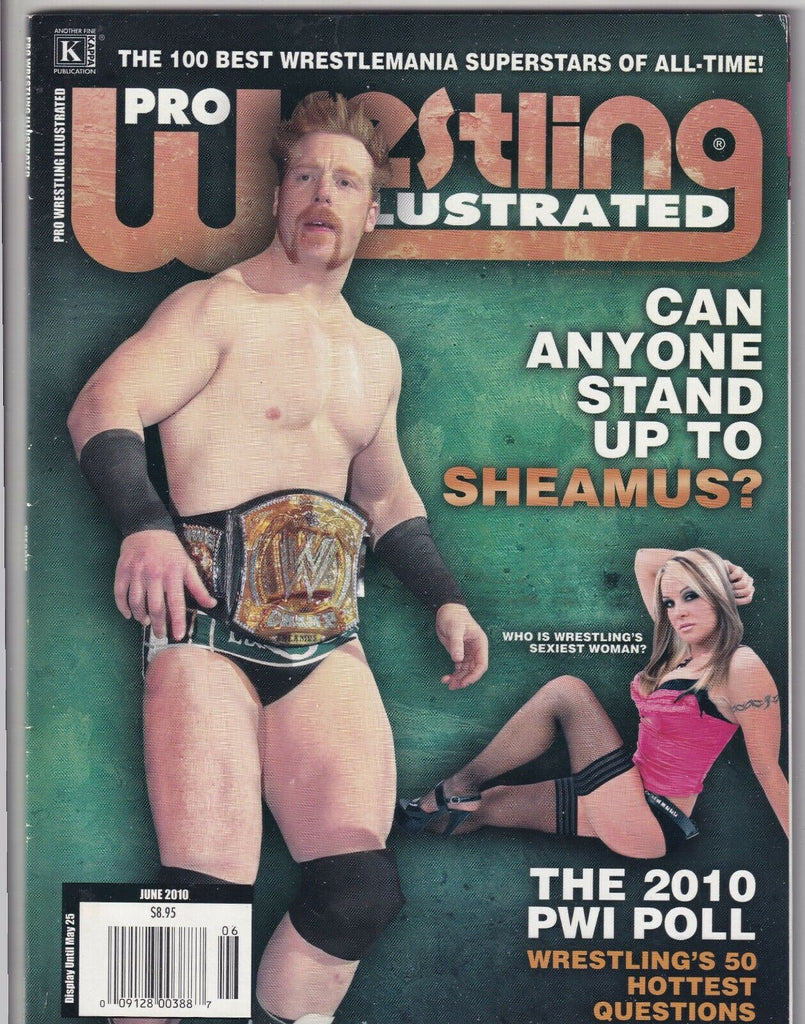 Pro Wrestling Illustrated Sheamus & Sexiest Women June 2010 061819nonr