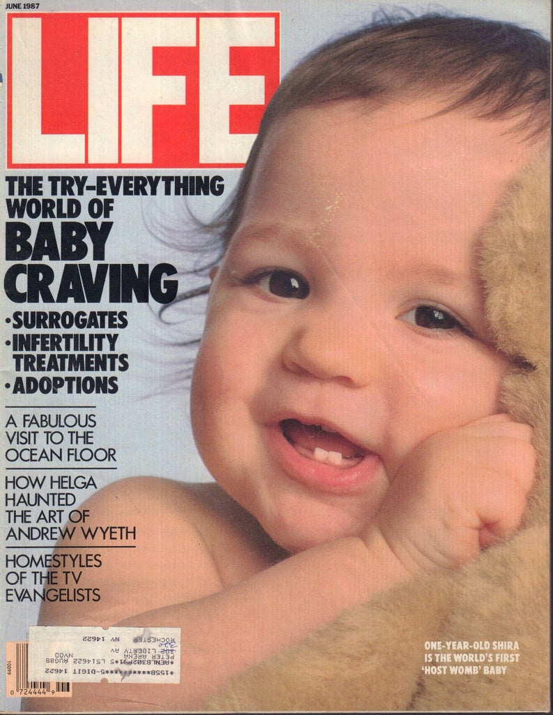 Life Magazine June 1987 Host Womb Baby 072417nonjhe
