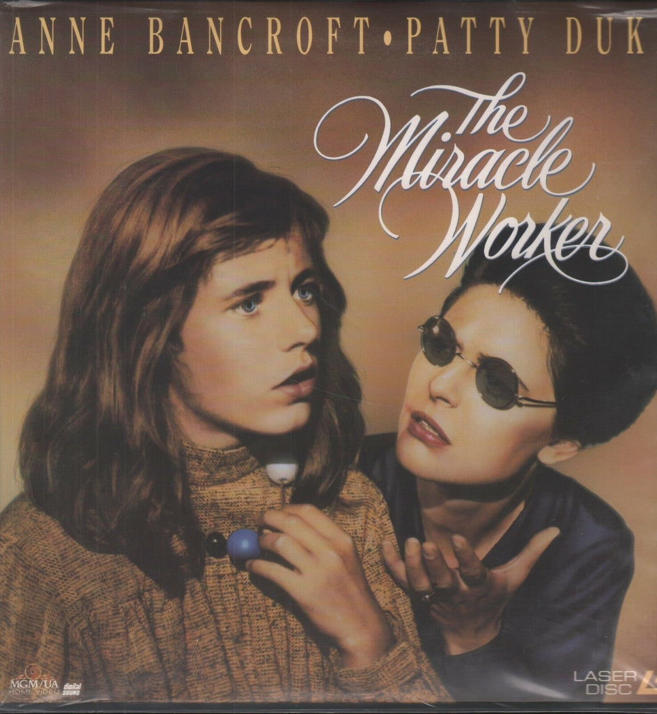 The Miracle Worker Anne Bancroft MGM/UA Extended 1992 Laserdisc 110818AMLD