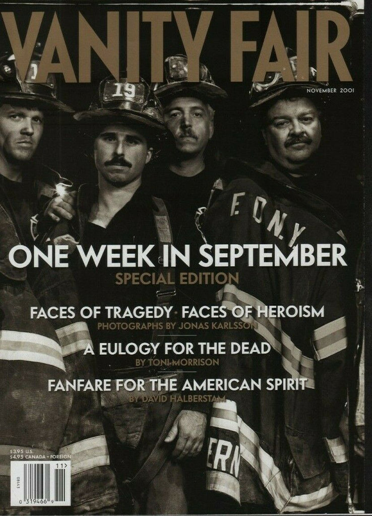 Vanity Fair November 2001 one Week in September Special Edition 9/11 061919DBE