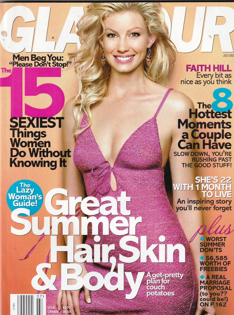Glamour Faith Hill 8 Hottest Moments You Can Have July 2003 101819nonr