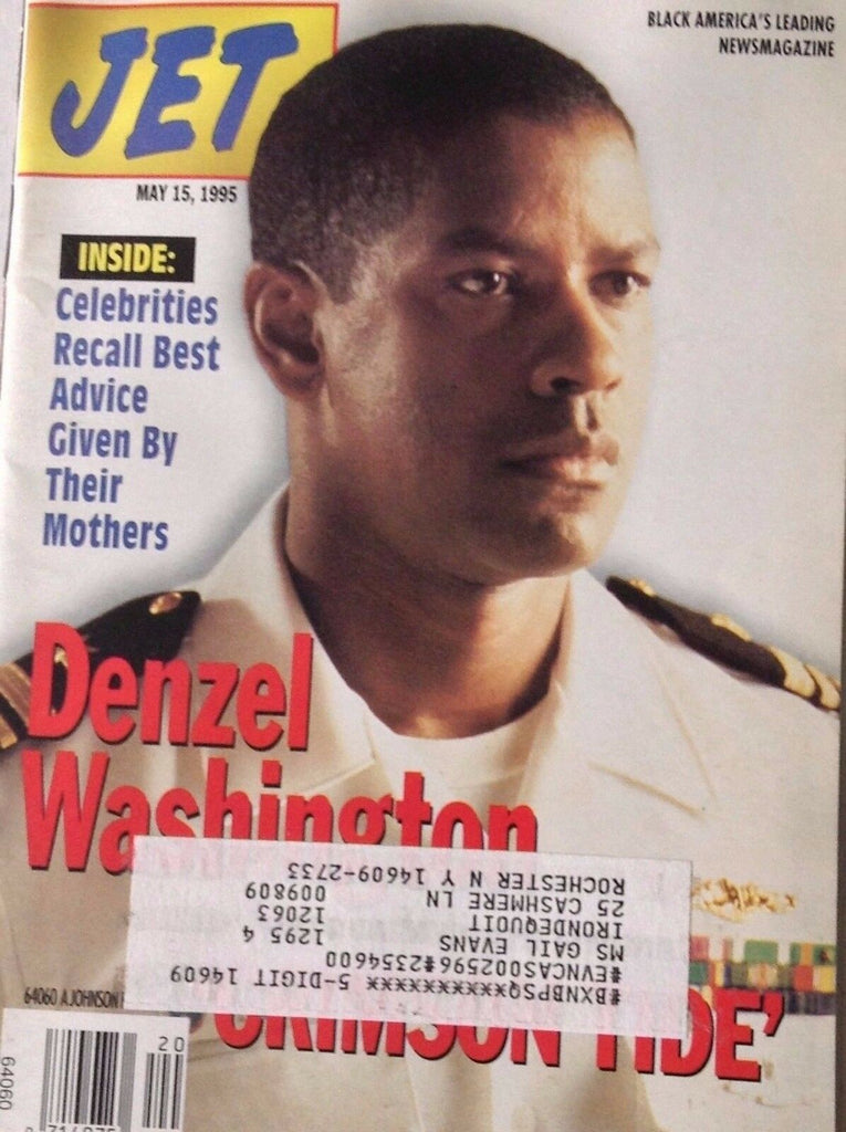 Jet Magazine Denzel Washington May 15, 1995 090517nonrh
