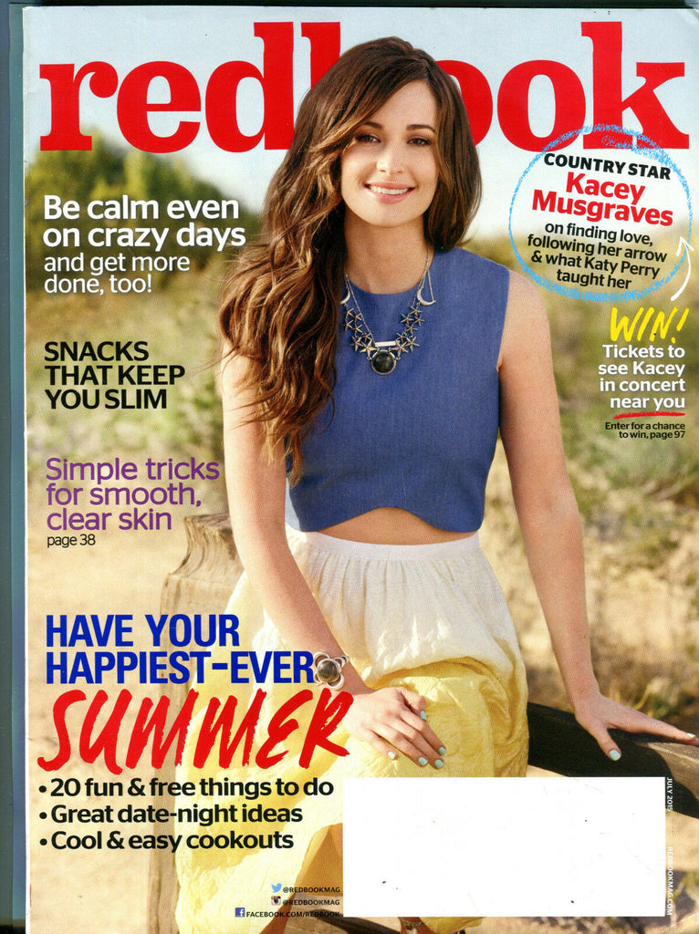 Redbook Magazine July 2015 Kacey Musgraves EX 081916jhe