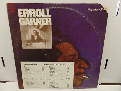Erroll Garner Play It Again Erroll Columbia PG-33424 PROMO 071516DBE