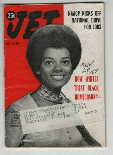 Jet Magazine NAACP National Drive For Jobs Charlynn December 4, 1969 070720nonr