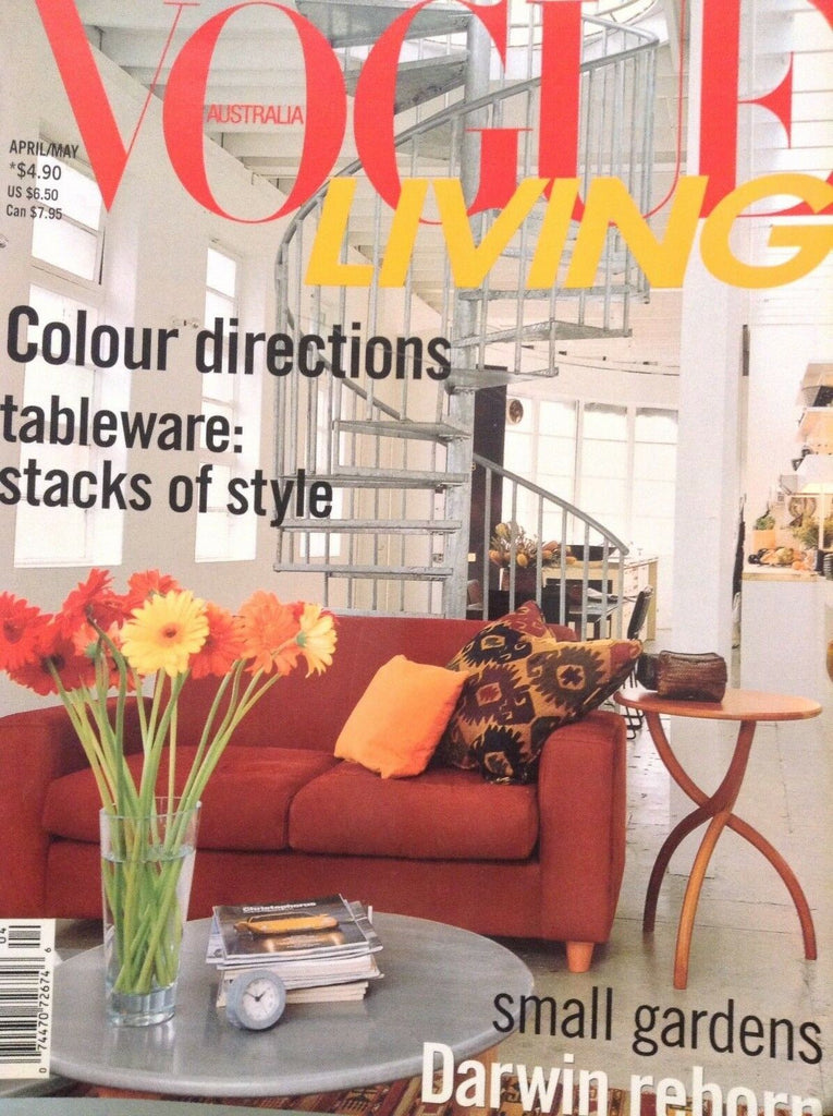 Vogue Living Australia Magazine Colour Directions April/May 1996 010618nonrh
