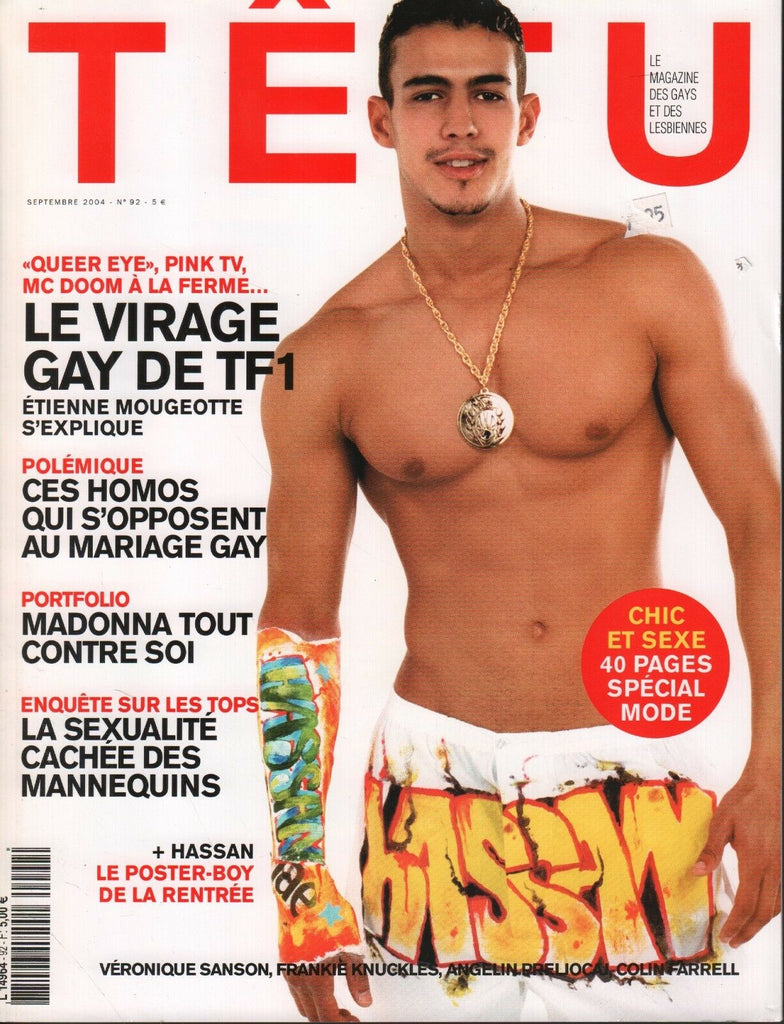 Tetu French Gay Interest Mag September 2004 Madonna Tout Colin Farrell 062218DBF