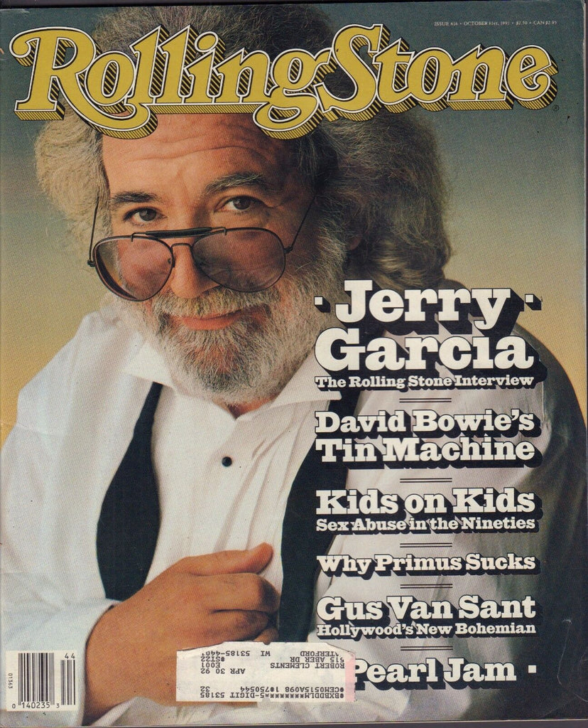 Rolling Stone October 31 1991 Jerry Garcia, David Bowie w/ML 122616DBE