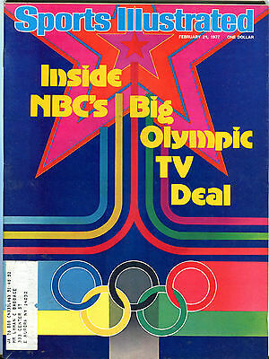 Sports Illustrated Magazine February 21 1977 NBC's Olympic TV Deal EX 060216jhe