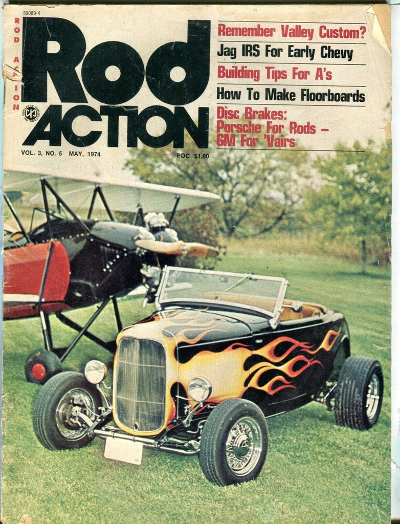 Rod Action Magazine May 1974 Jag IRS Chevy VG No ML 032017nonjhe