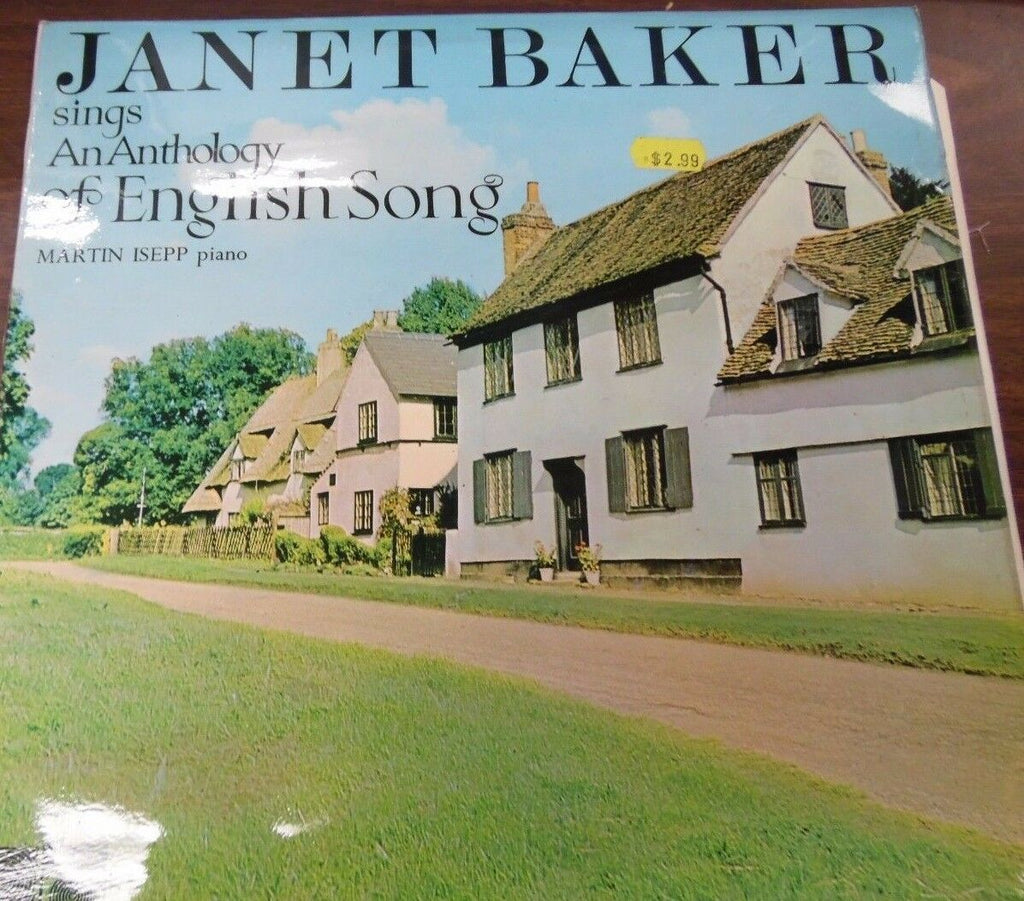 Janet Baker sings An Anthology of English Song 33 RPM 092416LLE