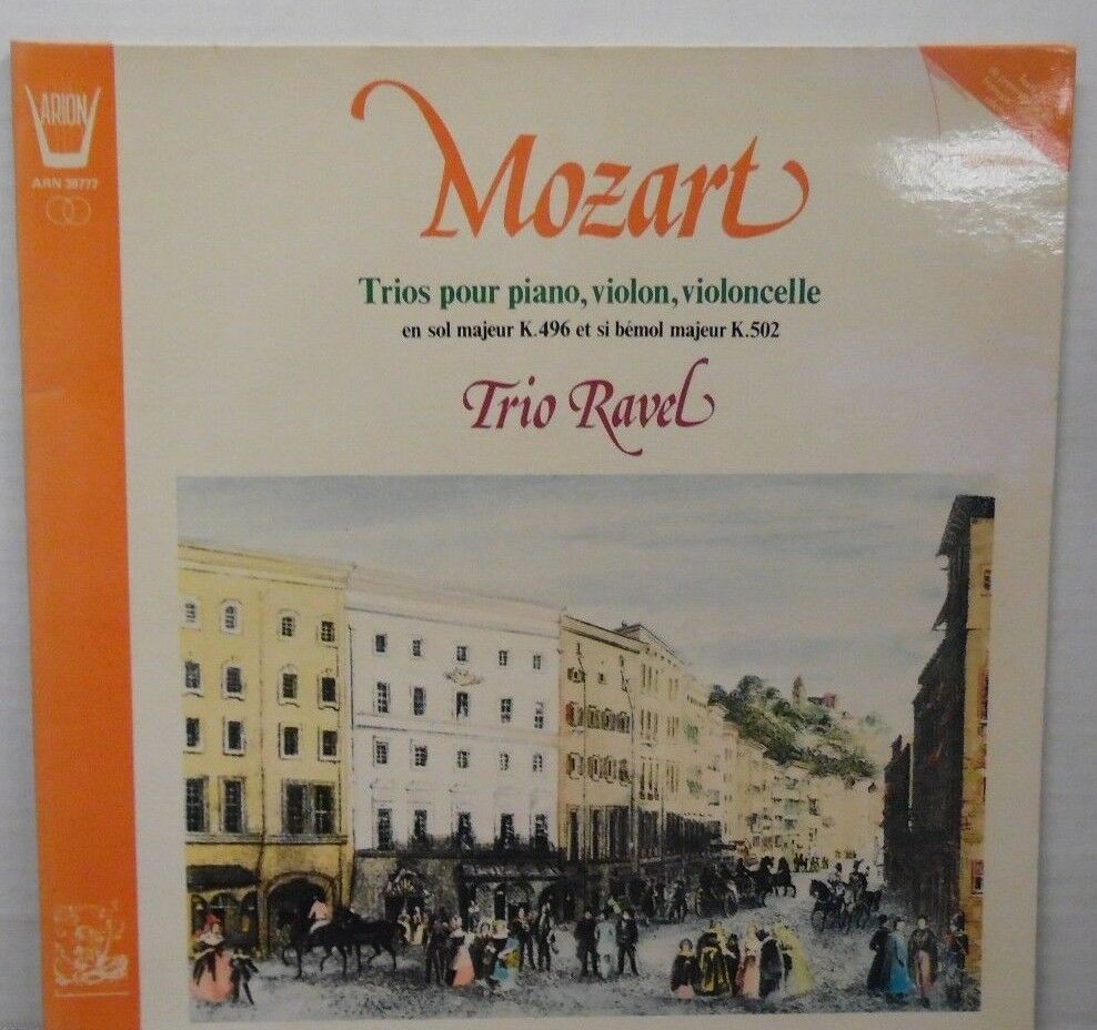 Mozart Trios Pour Piano, Violon, violoncelle Trio Ravel ARN38-777 031718LLE