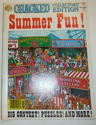 Cracked Magazine Summer Fun & Collector November 1981 032515R
