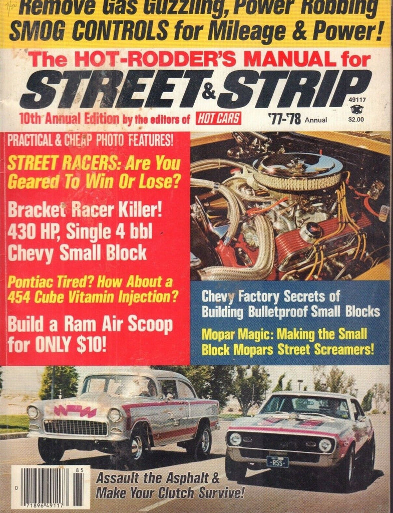 Street & Strip Magazine Chevy Factory Secrets '77-'78 Annual 021218nonr