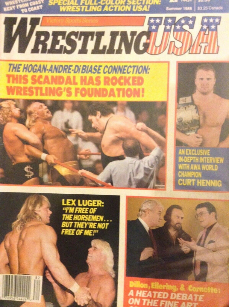 Wrestling USA Magazine Hulk Hogan Andre The Giant Summer 1988 041818nonrh